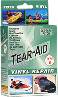 Tear-Aid Transparent Tent & Multi-Use Fabric Repair Kit - Baller